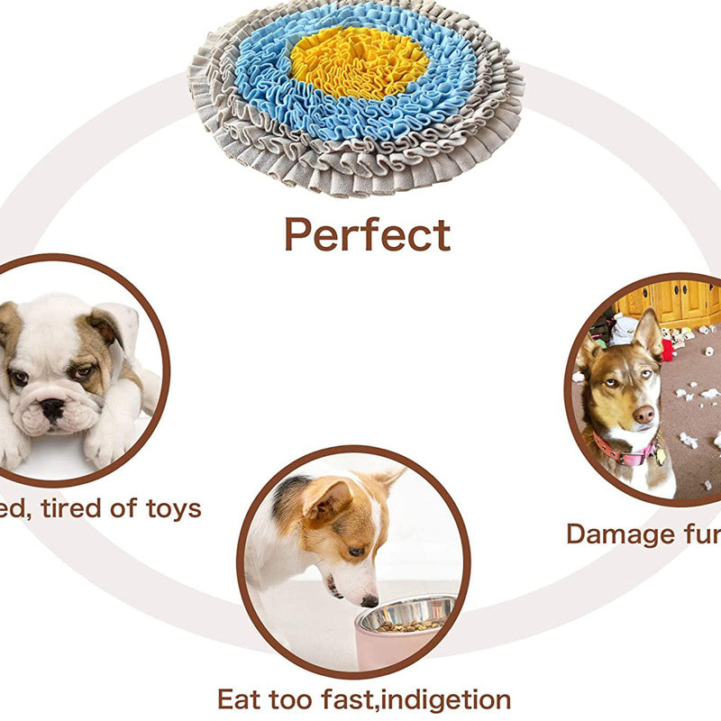 Pet Educational Toy Smelling Pad Training Blanket